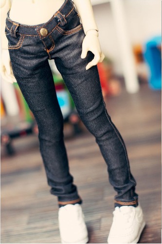 MSD &amp; Unoa Real Skinny Wshing Jeans - Black