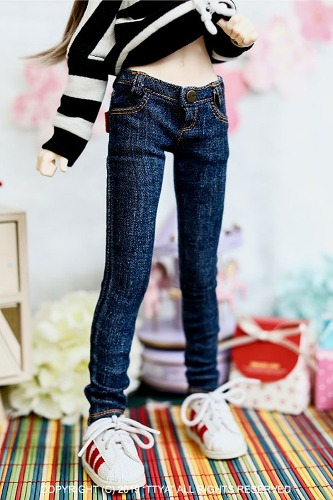 MSD &amp; MDD Stone Washing Real Skinny Jeans - Blue